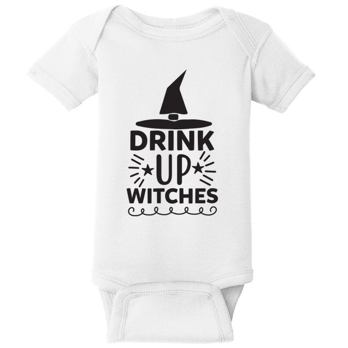 Drink Up Witches Baby Bodysuit