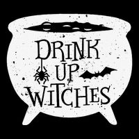 Drink Up Witches Funny Witch Cauldron Halloween Cooling Performance Long Sleeve Crew