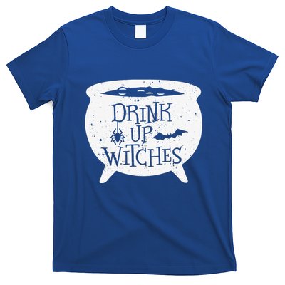 Drink Up Witches Funny Witch Cauldron Halloween T-Shirt