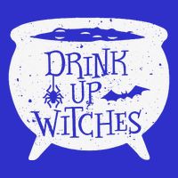 Drink Up Witches Funny Witch Cauldron Halloween Mesh Reversible Basketball Jersey Tank