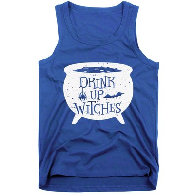 Drink Up Witches Funny Witch Cauldron Halloween Tank Top
