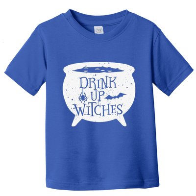 Drink Up Witches Funny Witch Cauldron Halloween Toddler T-Shirt
