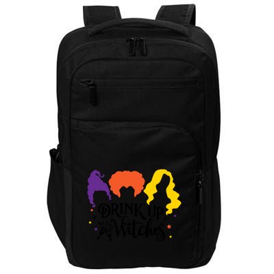 Drink Up Witches Halloween Hocus Spooky Impact Tech Backpack