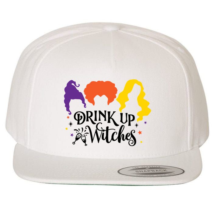 Drink Up Witches Halloween Hocus Spooky Wool Snapback Cap
