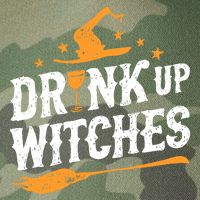 Drink Up Witches Funny Halloween Witch Drinking Wine Legacy Tie Dye Trucker Hat