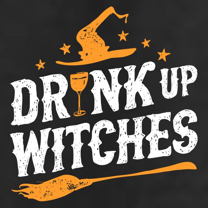 Drink Up Witches Funny Halloween Witch Drinking Wine Adult Drive Performance Visor