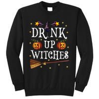 Drink Up Witches Wine Party Halloween Drinking Sweatshirt