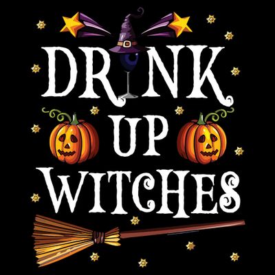 Drink Up Witches Wine Party Halloween Drinking T-Shirt