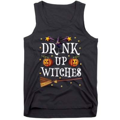 Drink Up Witches Wine Party Halloween Drinking Tank Top