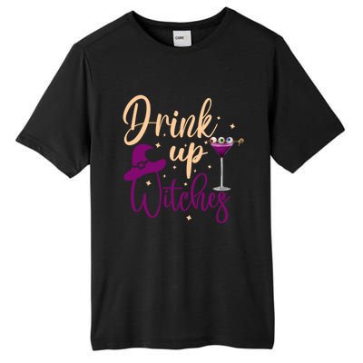 Drink Up Witches Wine Lover Drinking Halloween Tall Fusion ChromaSoft Performance T-Shirt