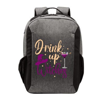 Drink Up Witches Wine Lover Drinking Halloween Vector Backpack