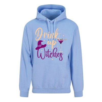 Drink Up Witches Wine Lover Drinking Halloween Unisex Surf Hoodie