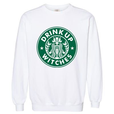 Drink Up Witches Garment-Dyed Sweatshirt