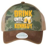 Drink Until Youre A Kennedy Legacy Tie Dye Trucker Hat