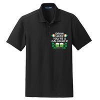 Drink Until You're A Gallagher Shameless St Patrick's Dry Zone Grid Polo