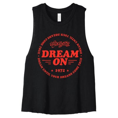 Dream Until Your Dreams Come True Women's Racerback Cropped Tank