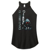 Disturbed Up Yer Military Rock Music Band Women’s Perfect Tri Rocker Tank