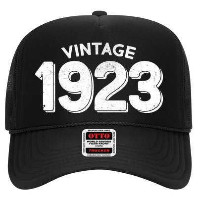 Distressed Vintage 1923 100th Birthday Trucker Hat