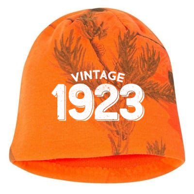 Distressed Vintage 1923 100th Birthday Kati - Camo Knit Beanie