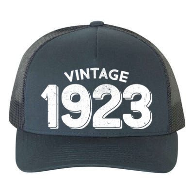 Distressed Vintage 1923 100th Birthday Yupoong Adult 5-Panel Trucker Hat