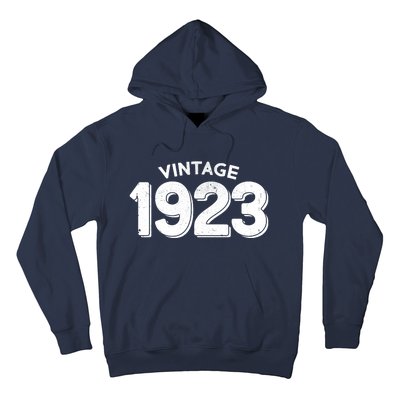 Distressed Vintage 1923 100th Birthday Hoodie