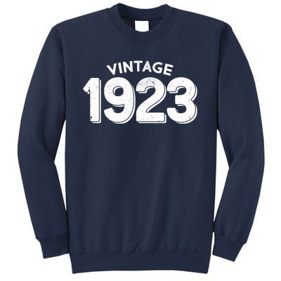 Distressed Vintage 1923 100th Birthday Sweatshirt