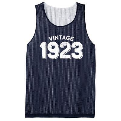 Distressed Vintage 1923 100th Birthday Mesh Reversible Basketball Jersey Tank