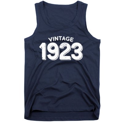 Distressed Vintage 1923 100th Birthday Tank Top