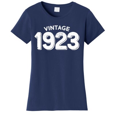 Distressed Vintage 1923 100th Birthday Women's T-Shirt