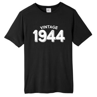 Distressed Vintage 1944 80th Birthday Tall Fusion ChromaSoft Performance T-Shirt