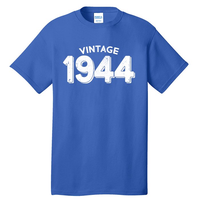 Distressed Vintage 1944 80th Birthday Tall T-Shirt