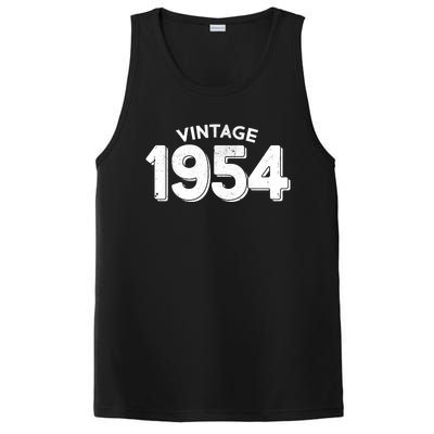 Distressed Vintage 1954 70th Birthday PosiCharge Competitor Tank