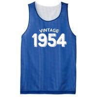 Distressed Vintage 1954 70th Birthday Mesh Reversible Basketball Jersey Tank