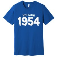 Distressed Vintage 1954 70th Birthday Premium T-Shirt