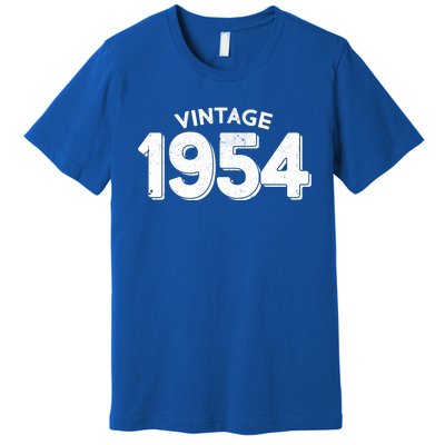 Distressed Vintage 1954 70th Birthday Premium T-Shirt