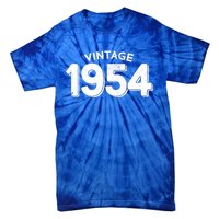 Distressed Vintage 1954 70th Birthday Tie-Dye T-Shirt