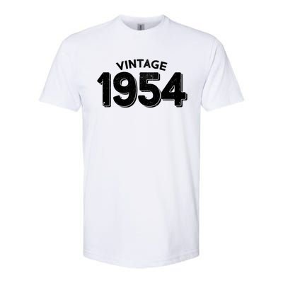 Distressed Vintage 1954 70th Birthday Softstyle® CVC T-Shirt