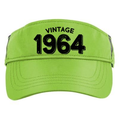 Distressed Vintage 1964 60th Birthday Adult Drive Performance Visor