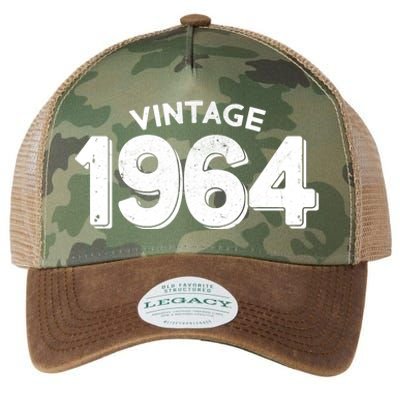 Distressed Vintage 1964 60th Birthday Legacy Tie Dye Trucker Hat