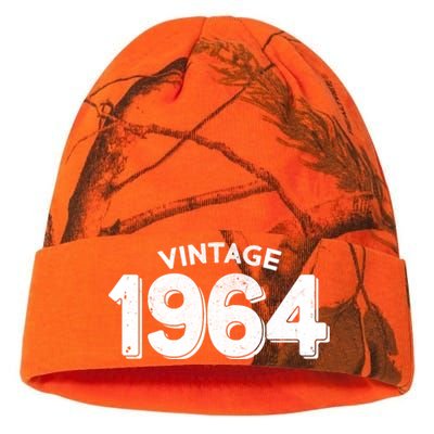 Distressed Vintage 1964 60th Birthday Kati Licensed 12" Camo Beanie