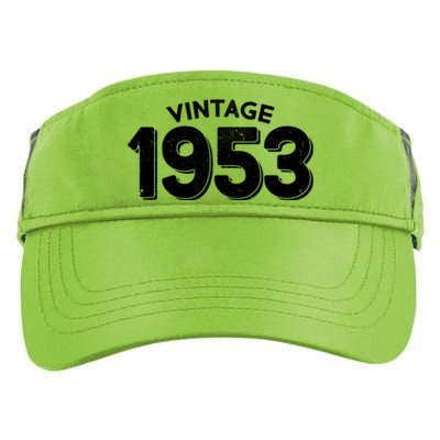 Distressed Vintage 1953 70th Birthday Adult Drive Performance Visor