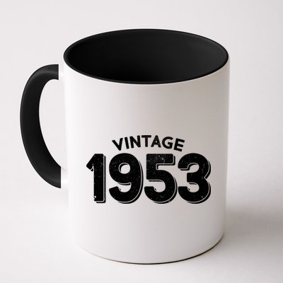 Distressed Vintage 1953 70th Birthday Mug