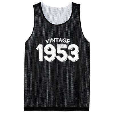 Distressed Vintage 1953 70th Birthday Mesh Reversible Basketball Jersey Tank