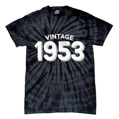 Distressed Vintage 1953 70th Birthday Tie-Dye T-Shirt