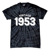 Distressed Vintage 1953 70th Birthday Tie-Dye T-Shirt