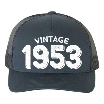 Distressed Vintage 1953 70th Birthday Yupoong Adult 5-Panel Trucker Hat