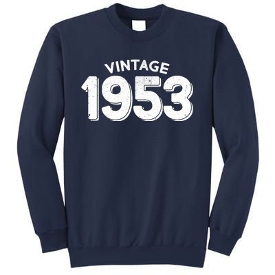 Distressed Vintage 1953 70th Birthday Sweatshirt