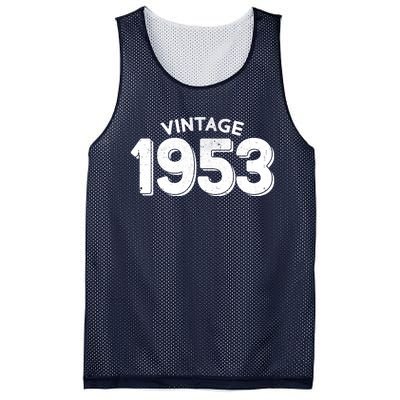 Distressed Vintage 1953 70th Birthday Mesh Reversible Basketball Jersey Tank