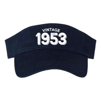 Distressed Vintage 1953 70th Birthday Valucap Bio-Washed Visor