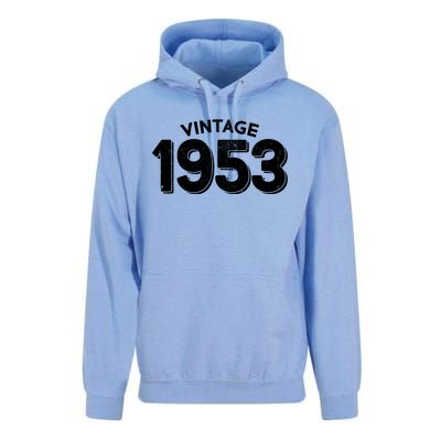 Distressed Vintage 1953 70th Birthday Unisex Surf Hoodie